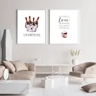 Модный винный постер в стиле бохо, Картина на холсте, минималистичное Скандинавское предложение, фотография стены для гостиной, домашний декор