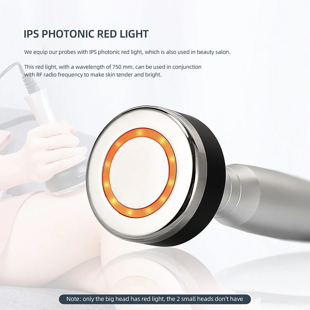 40K Ultrasound Fat Blasting Body Slimming Beauty Device RF Face Lifting Anti Wrinkle Shaping Massager Red Light Skin Tender | Красота и