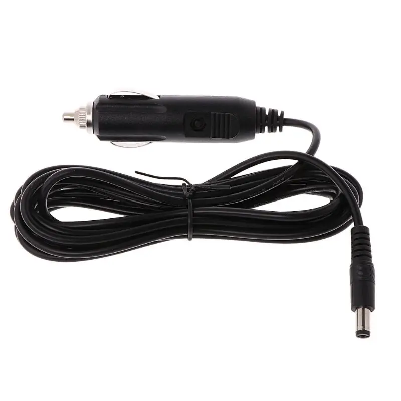 

New 12V DC 5.5mm x 2.1mm Car Cigarette Lighter Power Plug Cord Adapter Cable X6HF