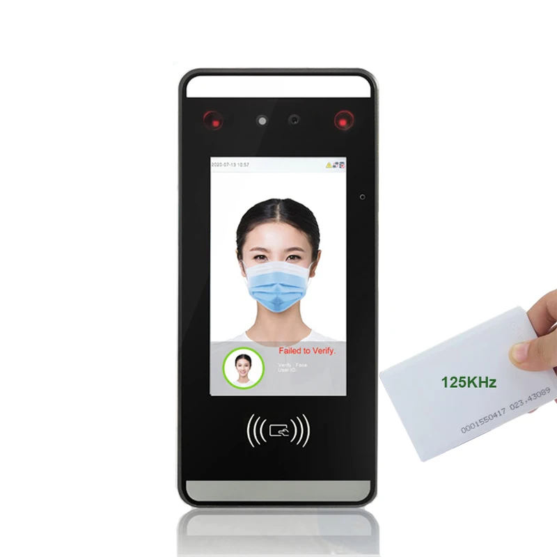 

Hot ZK Linux-Based Visible Light Biometric Palm Face Facial Recognition Time Attendance Terminal RFID Card Access Control System