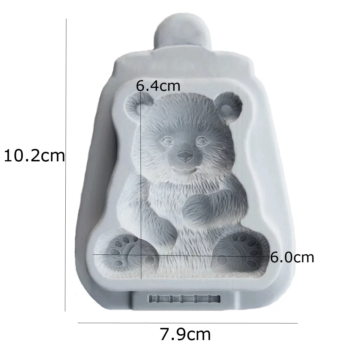 Силиконовая форма KUXSE в виде панды из бамбука инструмент для украшения торта