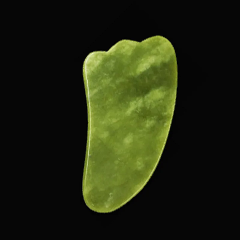 Роликовый лицевой массажный набор из нефрита массажер для лица натурального