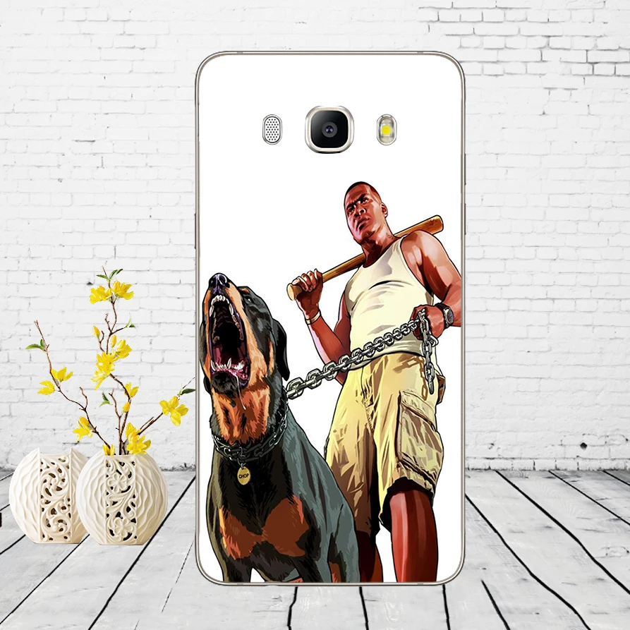 33DD Grand Theft Auto GTA V Мягкий силиконовый чехол для Samsung Galaxy A3 a5 A6 A8 j3 j5 j7