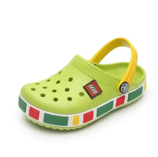 

2021 Fashion Boy Girl Beach Slippers Children Sandals Summer Cartoon Kids Shoes EVA Resistance Breathable Antislip Baby