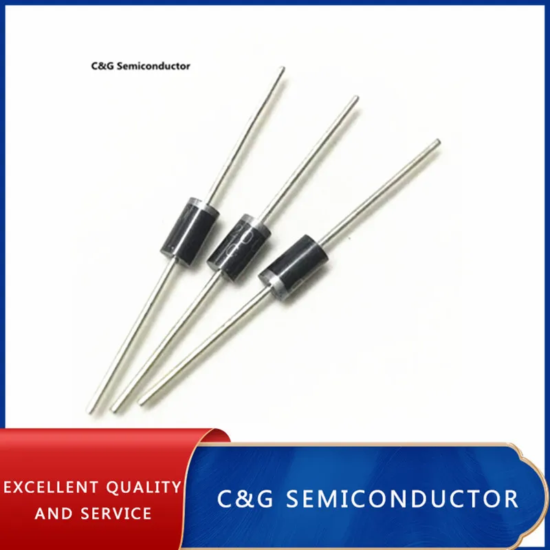 10PCS SB5200 SR5200 Schottky Barrier Rectifier Diode 5A 200V DO-201AD/DO-27 |