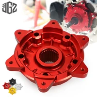 motorcycle cnc aluminum lighter rear wheel disc brake hub cover flexible accelerated for vespa gts gtv 250 300 gte accessories