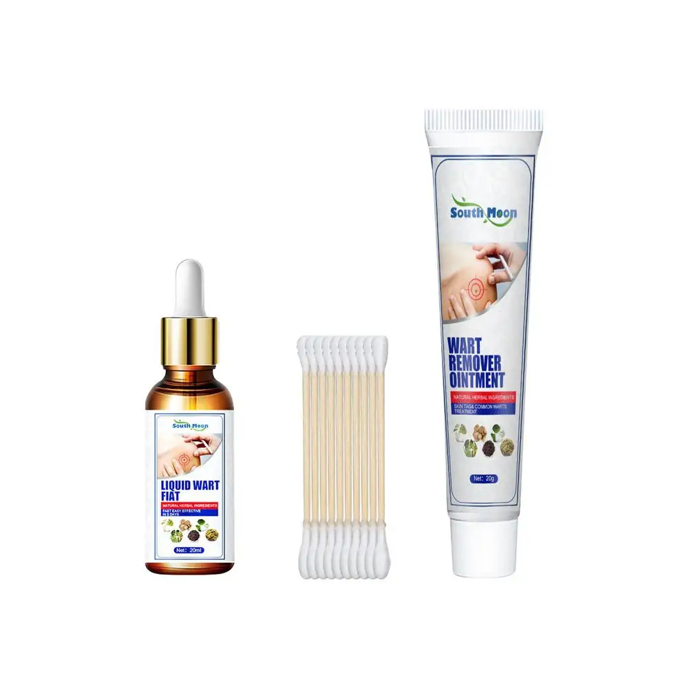 

2 шт., крем для удаления бородавок на теле и ногах