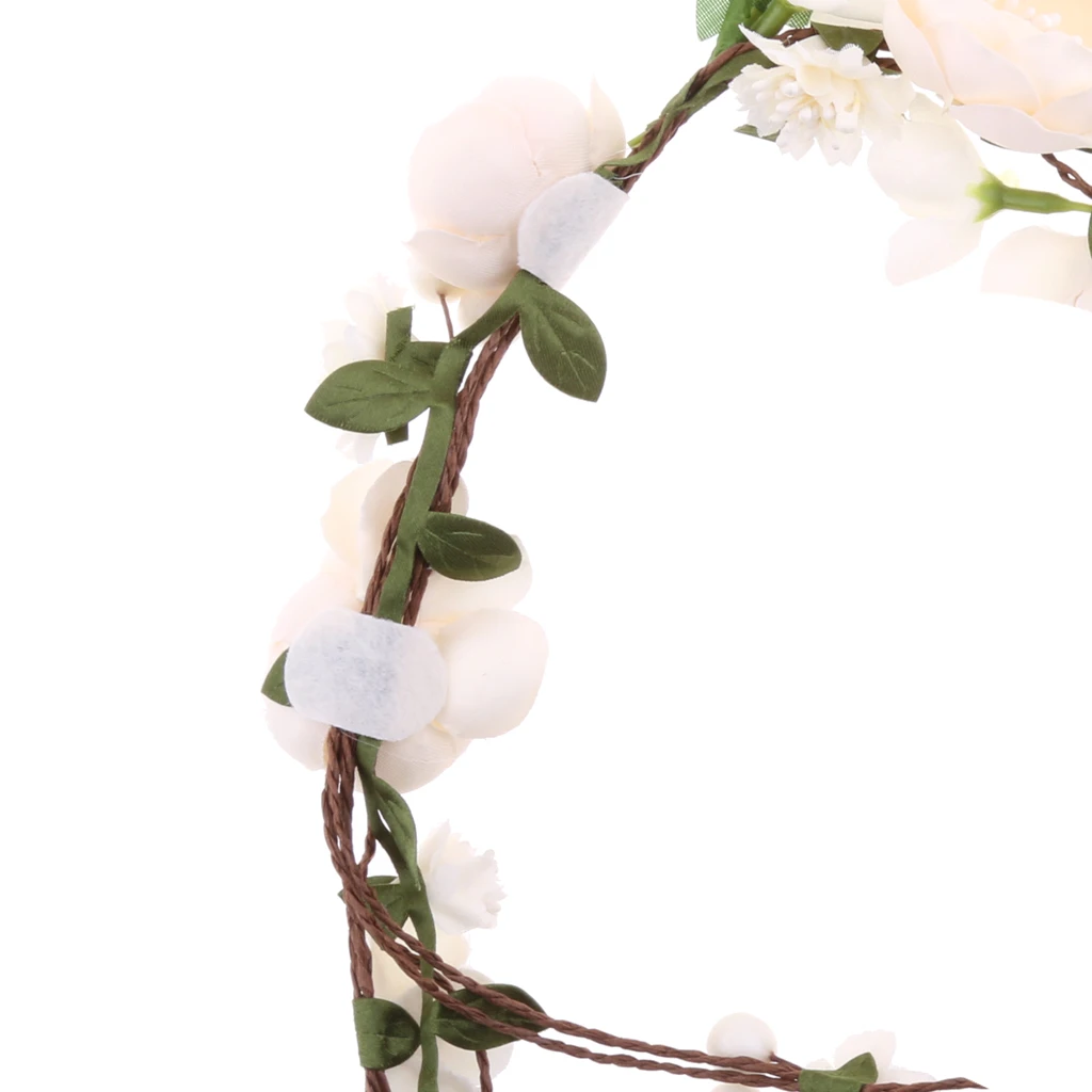 Свадебные Ротанговые цветы в стиле бохо тростниковые венки волосы гирлянды