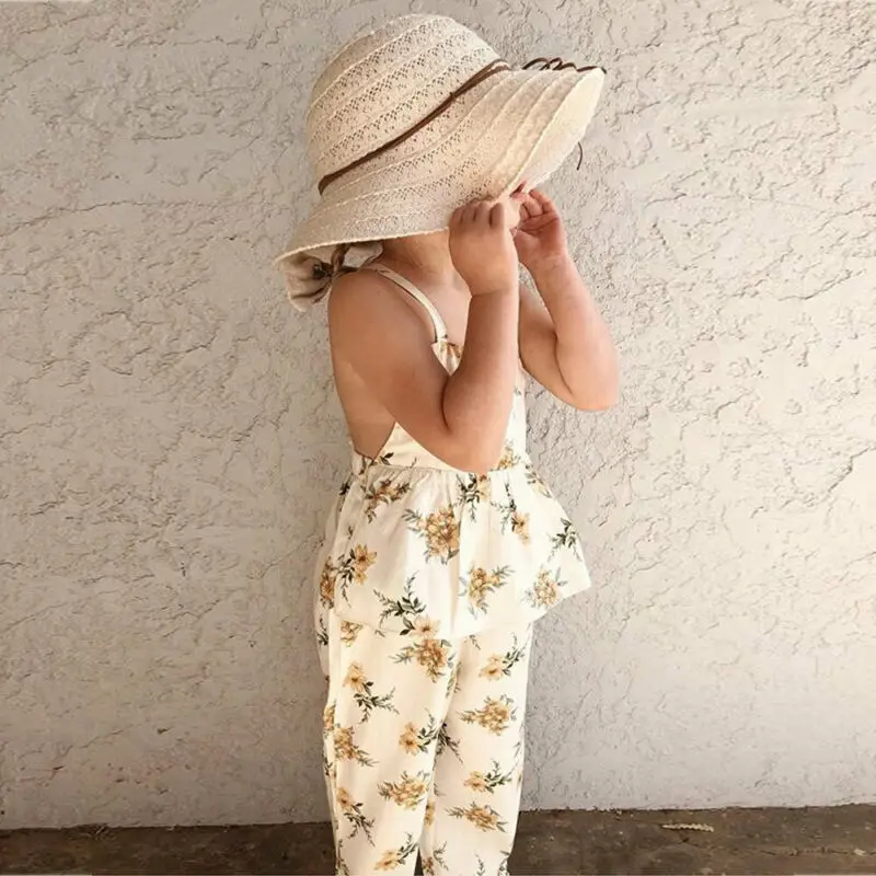 Комбинезон для маленькой или большой сестры штаны + платья летний комплект