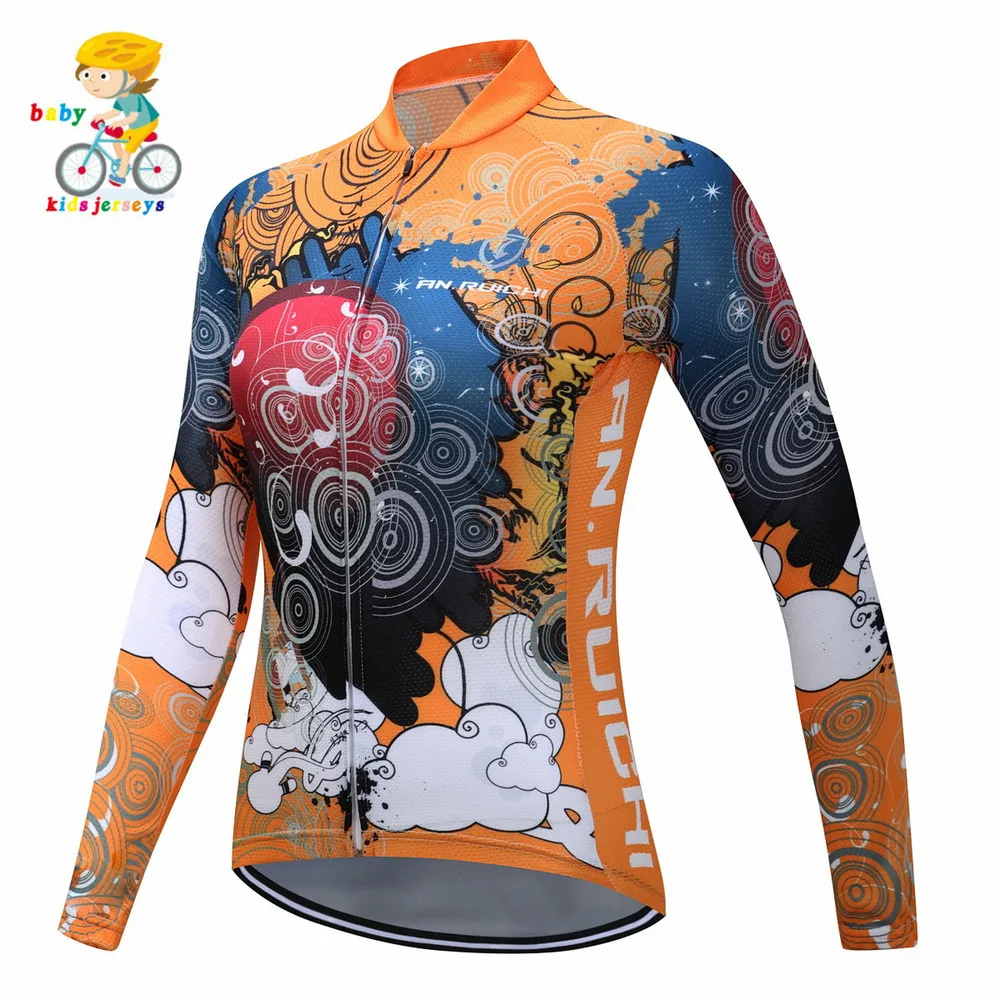 Baby long-sleeved suit women's bicycle clothing fashion casual skirt-style riding clothes female breathable quick-drying | Спорт и