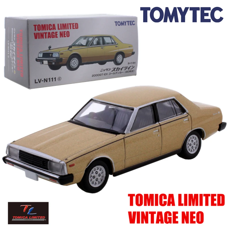 Tomytec tomica limited винтажная Нео ЛВ n111 nissan skyline 2000gt ex литая под давлением миниатюрная 1980
