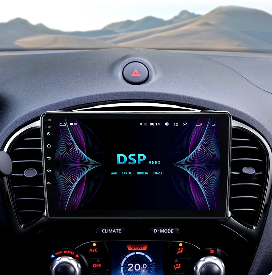 JMCQ " 4G для Nissan Juke 2010- автомобильный радиоприемник DSP Android плеер gps Navigaion мультимедийные видеоплееры стерео с рамкой 2 din