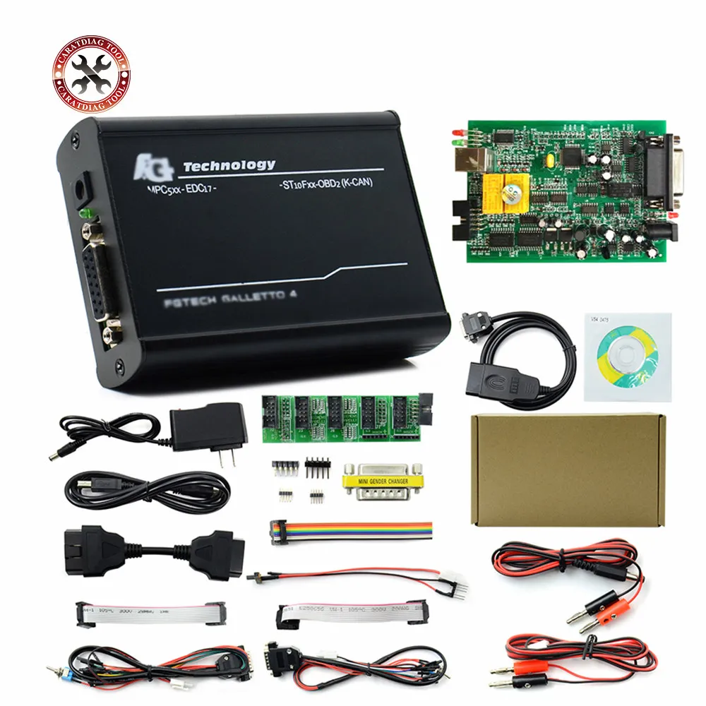 EU 0475 Fgtech Galletto 4 Master V54 ECU Программатор добавление функция BDM/OBD K CAN Fg Tech активация не