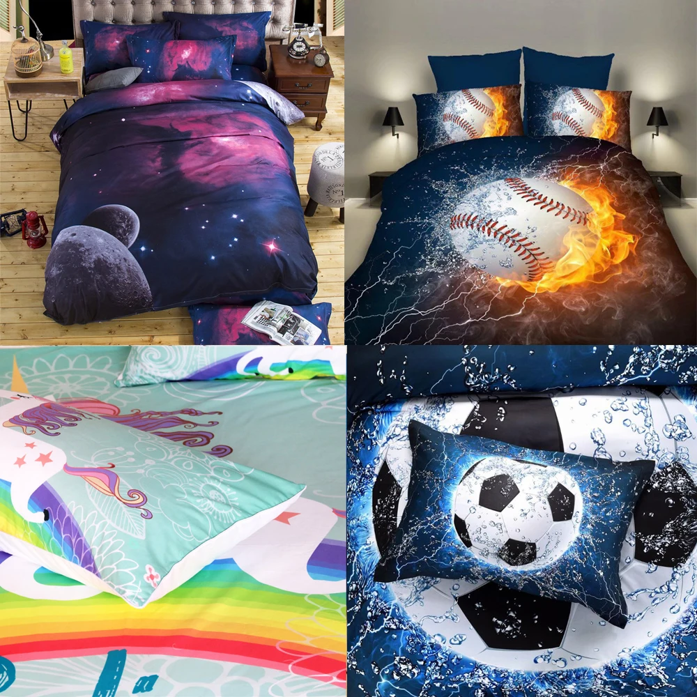 Комплект постельного белья с рисунком динозавра пододеяльник скелета и