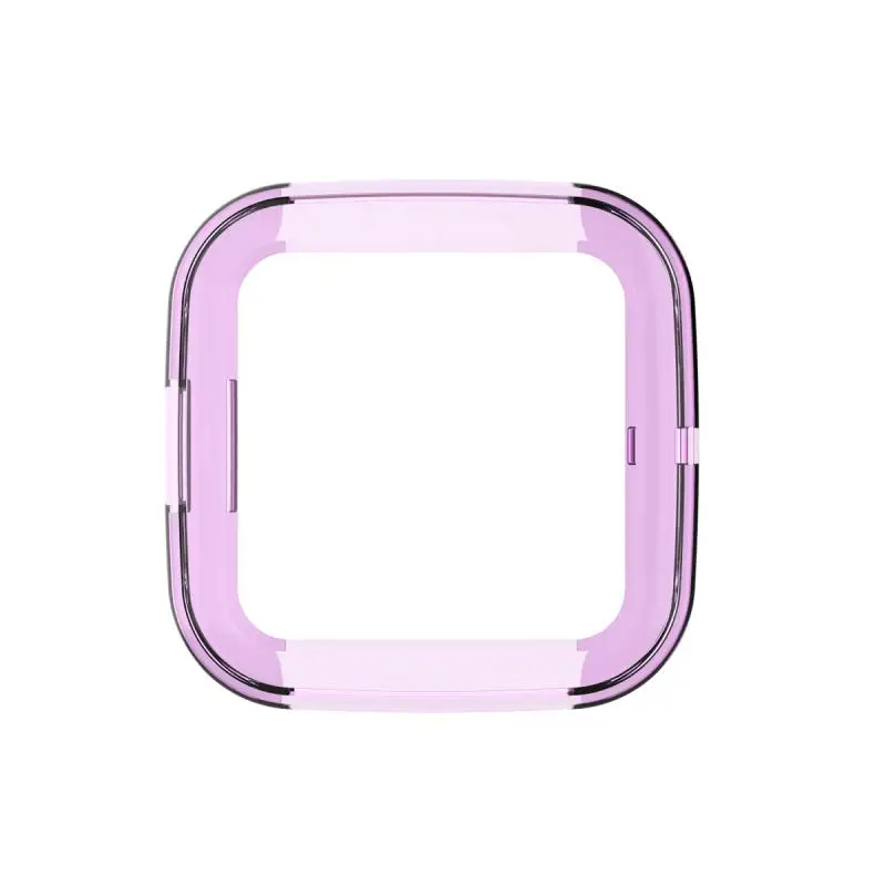 Ультра-тонкий мягкий ТПУ защитный чехол для Fitbit Versa 2 Band, прозрачная защитная оболочка, Смарт-часы, браслет, защита экрана