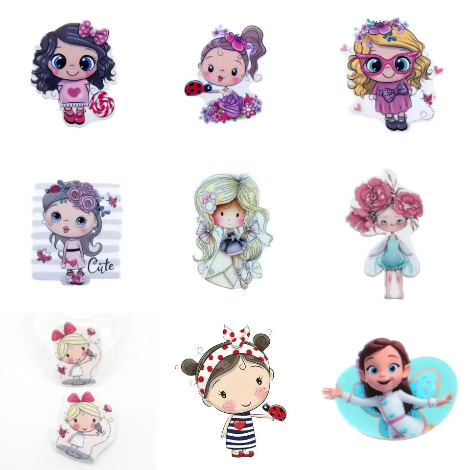 Божья коровка принцесса девочка плоская задняя часть кабошон сделай сам