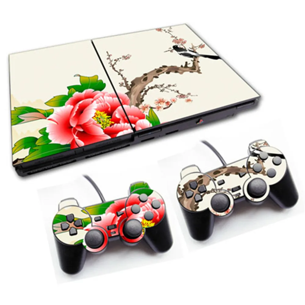Высокое качество для Sony PS2 тонкий 70000 серии шкуры оптом наклейки тонкий|Наклейки| |