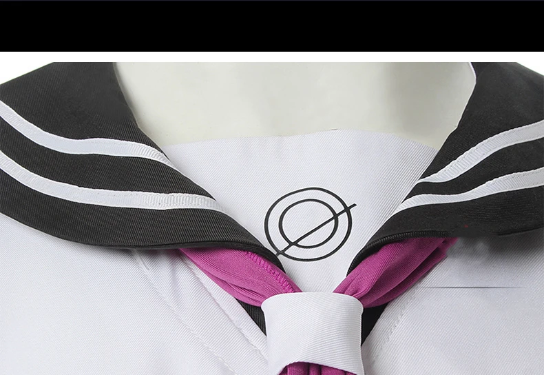 Унисекс аниме Danganronpa2 Mioda Ибуки косплей костюм мультфильм Хэллоуин Униформа с
