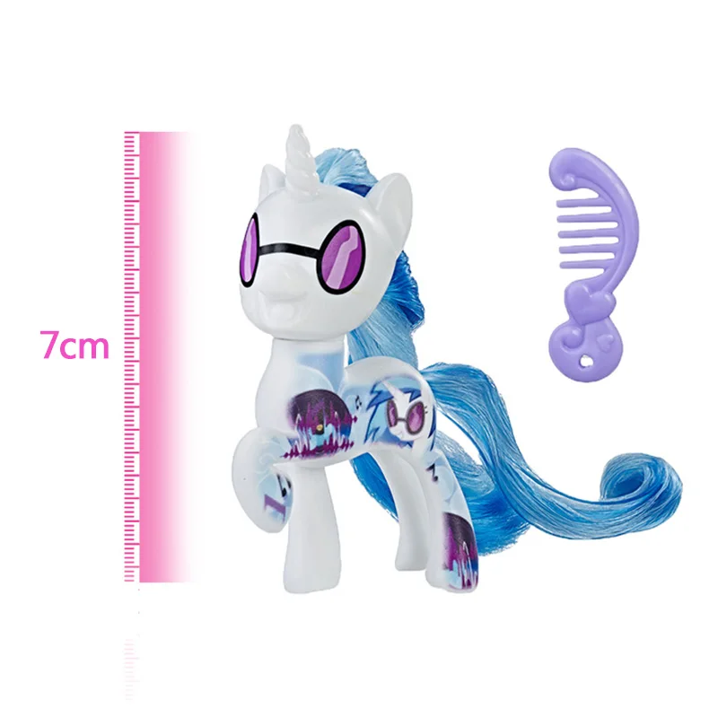 

My Little Pony Toy Friendship is Magic Tempest Shadow Rainbow Lyra Heartstring Rarity PVC Action Figure Collection Model Doll