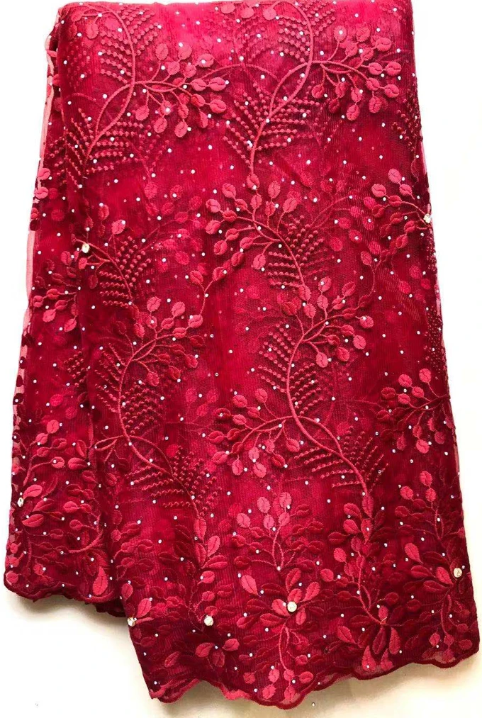 2020 последние французские нигерийские кружевные ткани высокого качества Тюль