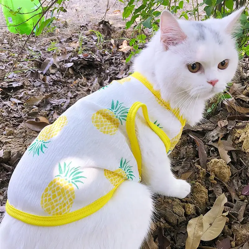 Жилетка для собак питомец летняя рубашка защита от солнца Пляжная дышащая Милая