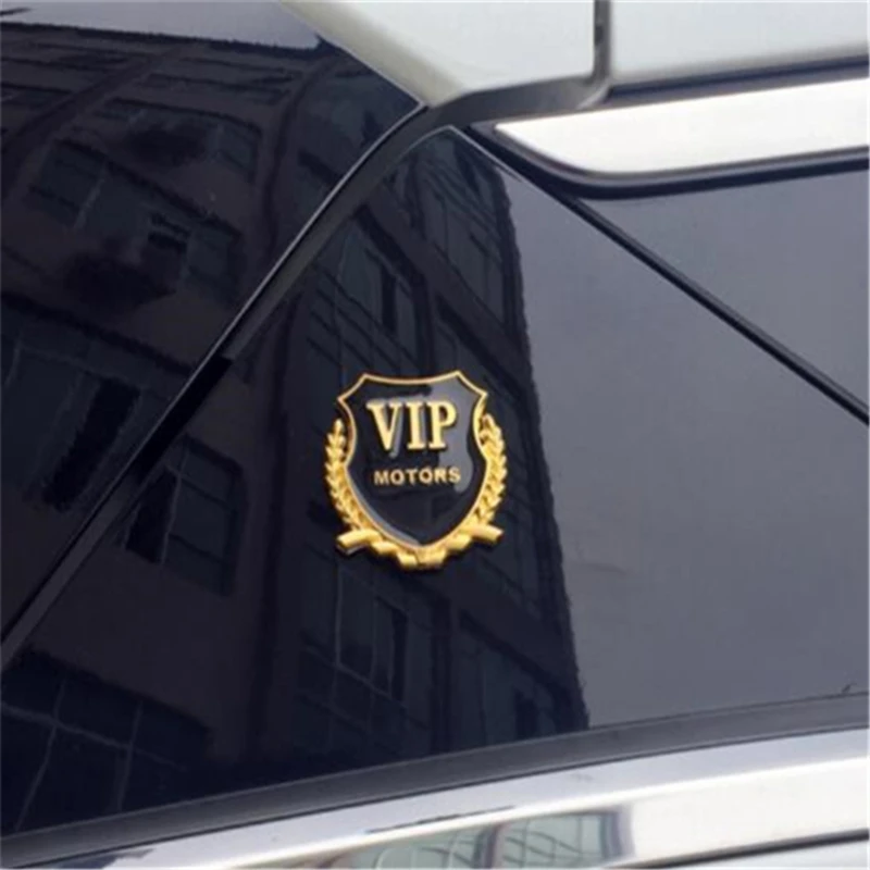 

New Style Car Styling Decorative Luxury Lion VIP Creative Window Trunk Fuel Tank Car Body Sticker Decoration