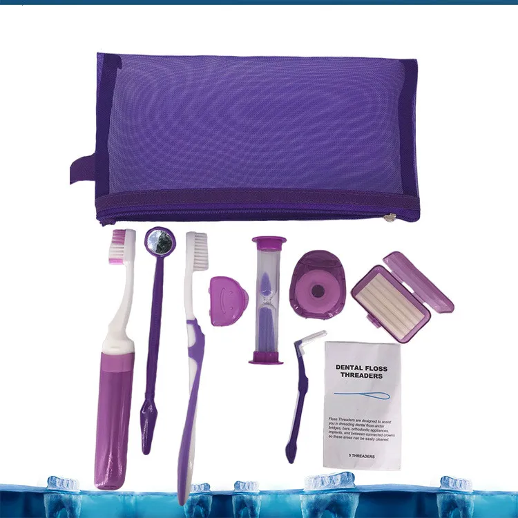 8 шт./компл. зубной ортодонтический набор для ухода за полостью рта отбеливающий