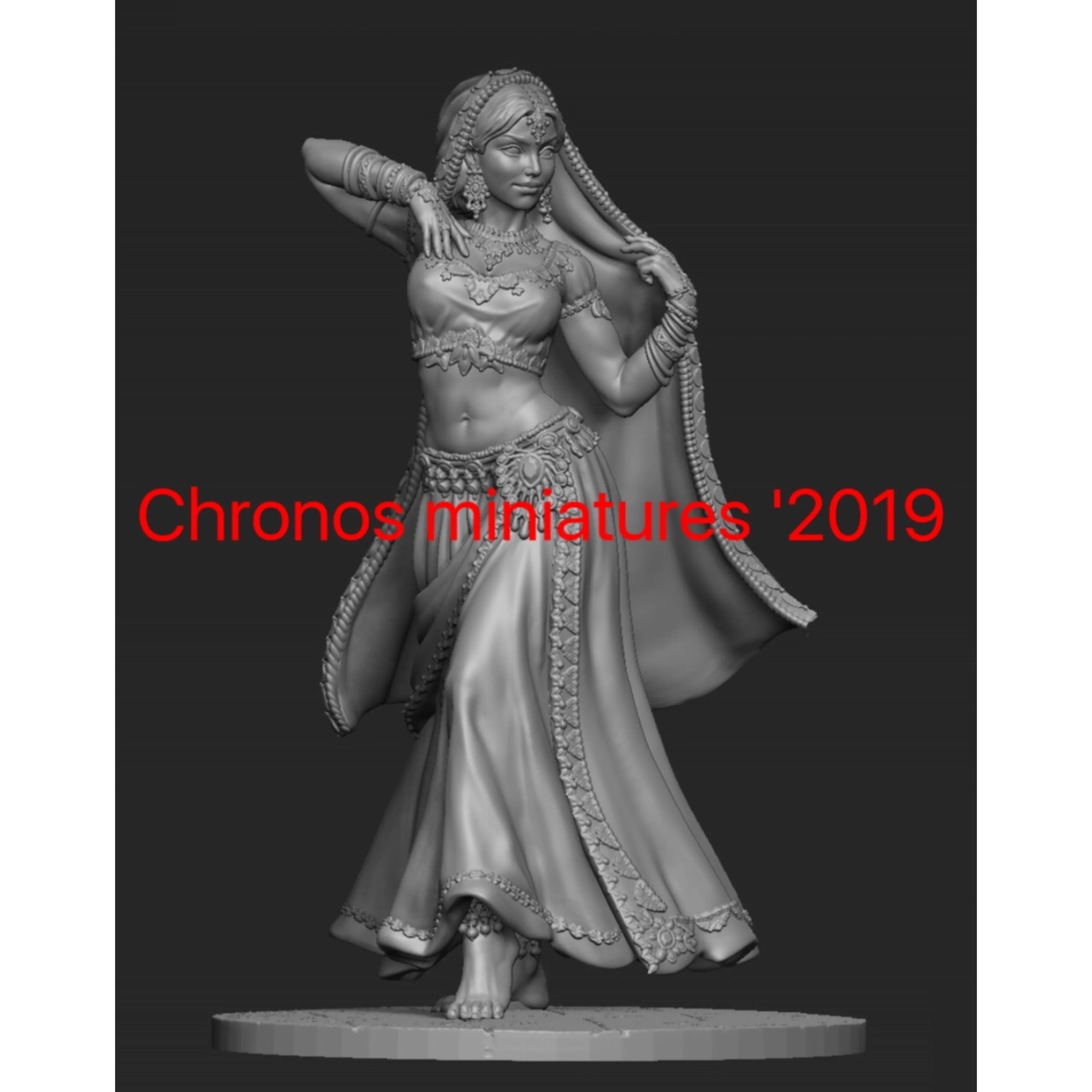 

75mm Resin Model Figure GK，Female role， Unassembled and unpainted kit