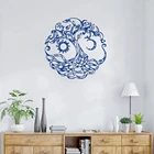 Yggdrasil Древо жизни Руна стены Стикеры наклейка Викинг норвежский Windows Спальня жизни наклейка для украшения комнаты, дома виниловые обои dw3819