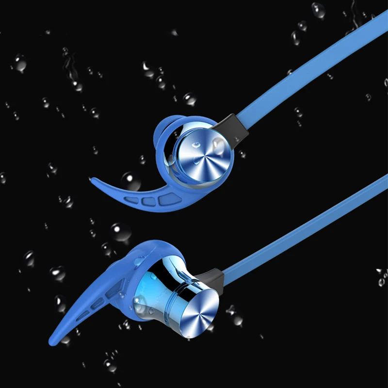 Обновленные спортивные Bluetooth наушники магнитные 3D стерео бас водонепроницаемая