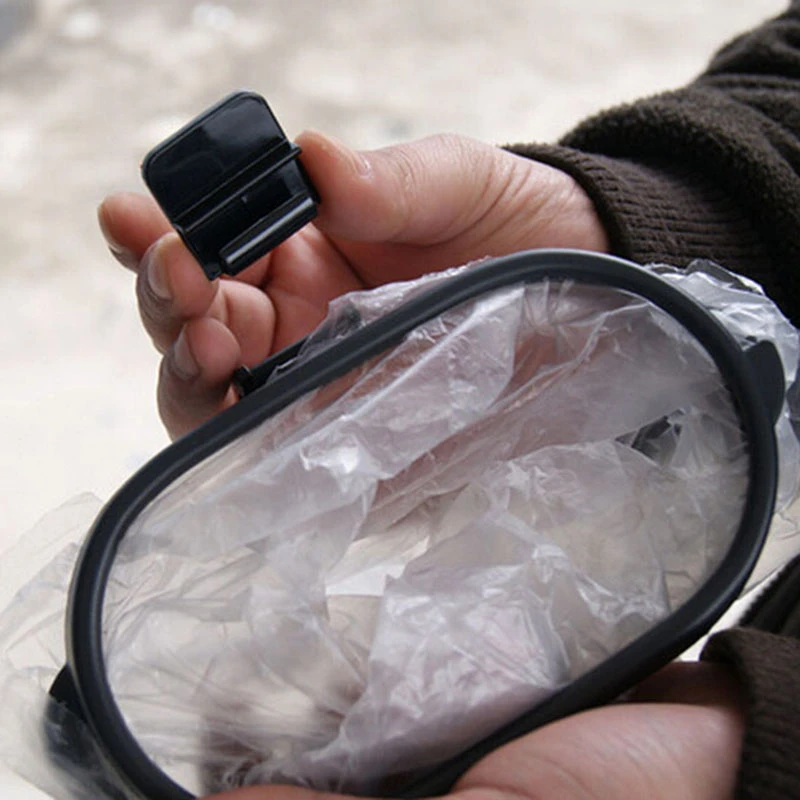 Мусорная корзина автомобильный Органайзер вешалка для мусорного пакета