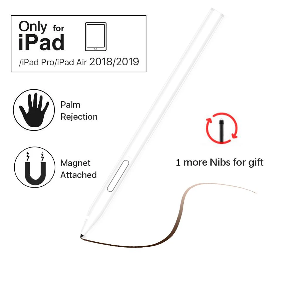 Универсальная замена стилуса 1 го и 2 поколения с отказами для iPad 2018 или более