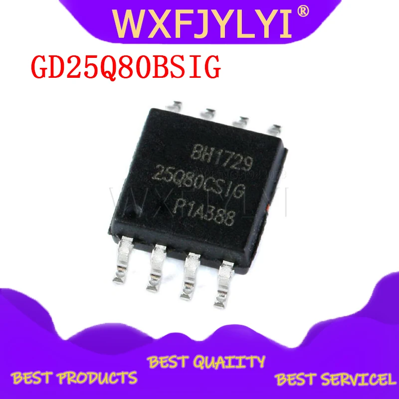 

10 шт./лот GD25Q80BSIG 25Q80BSIG GD25Q80 25Q80 новая Оригинальная память