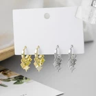 CANNER, модные ювелирные изделия, серьги с кисточками, роскошные серьги-кольца в виде Луны и звезды для женщин 2021, круглые женские серьги-кольца