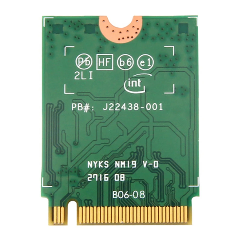 Wi-Fi ,  -AC 18265  Intel 18265NGW Bluetooth 4, 2  2, 4  867 /