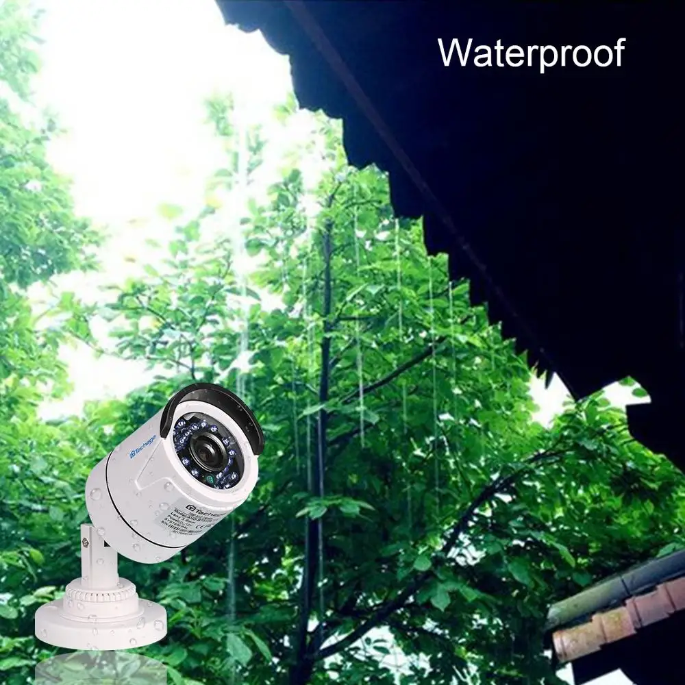 Камера видеонаблюдения Techage инфракрасная камера безопасности с функцией ночного