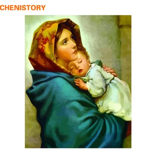 Набор для рисования по номерам на холсте, в рамке