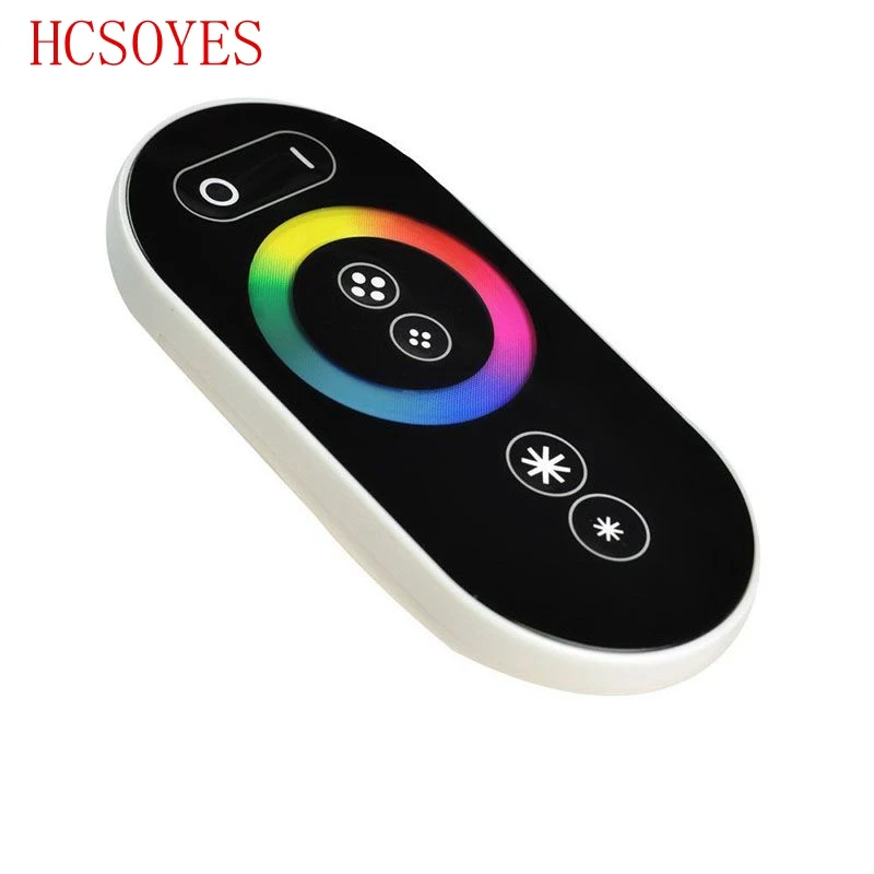 

12-24V 18A RF Remote Wireless Touch Pad Panel RGB LED Controller
