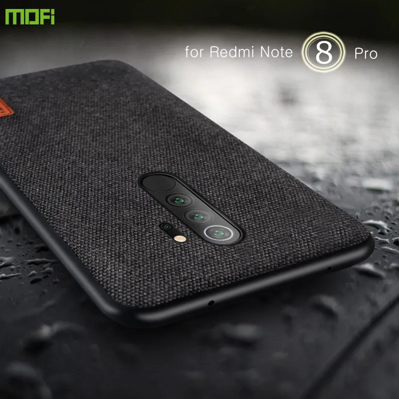 Противоударный чехол MOFi для Xiaomi Redmi Note 8 Pro оригинальный мягкий силиконовый