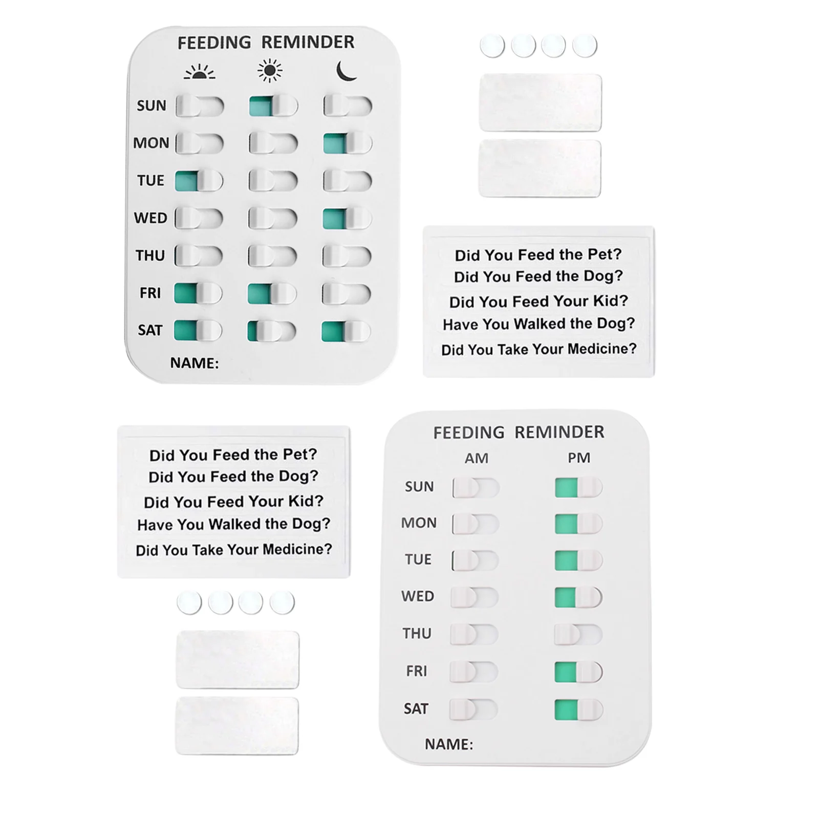 

Dog Pet Feeding Reminder Daily Indicat Home Prevent Overfeeding