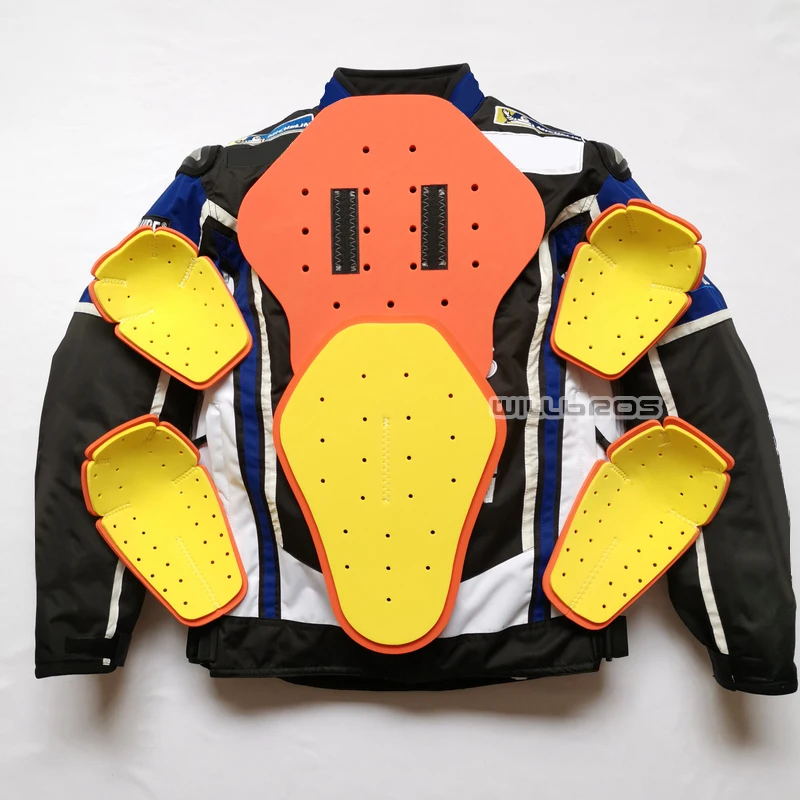 

Textile Mesh Men's Jacket for Yamaha Motorcycle Street Moto Racing Riding Protective Clothing Four Season