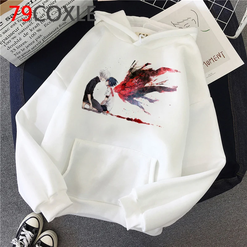 

Tokyo Ghoul hoodies men Ulzzang streetwear grunge male clothing pullover hip hop graphic