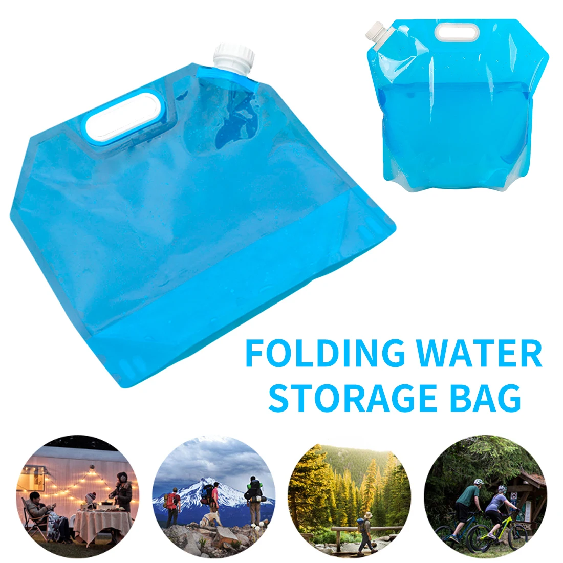 Горячая 5L открытый складной стол питьевой воды сумка автомобилей контейнеровоз