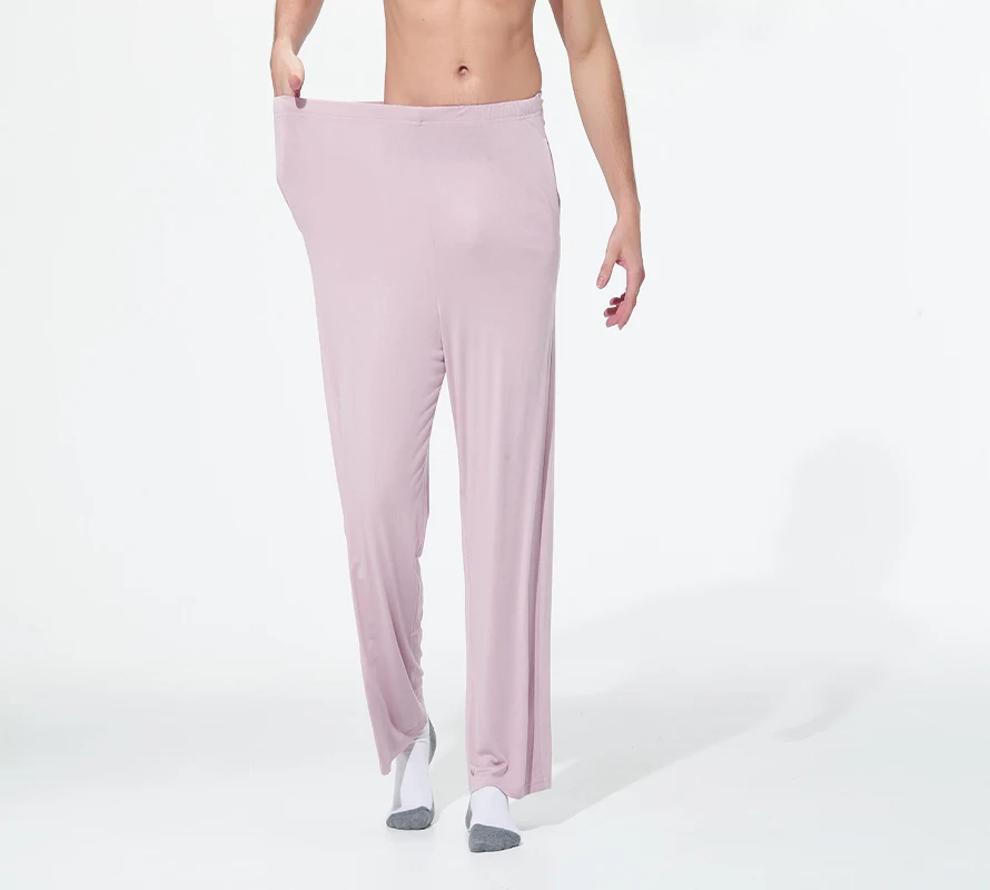 Мужские хлопковые супер тонкие штаны домашняя одежда повседневные летние