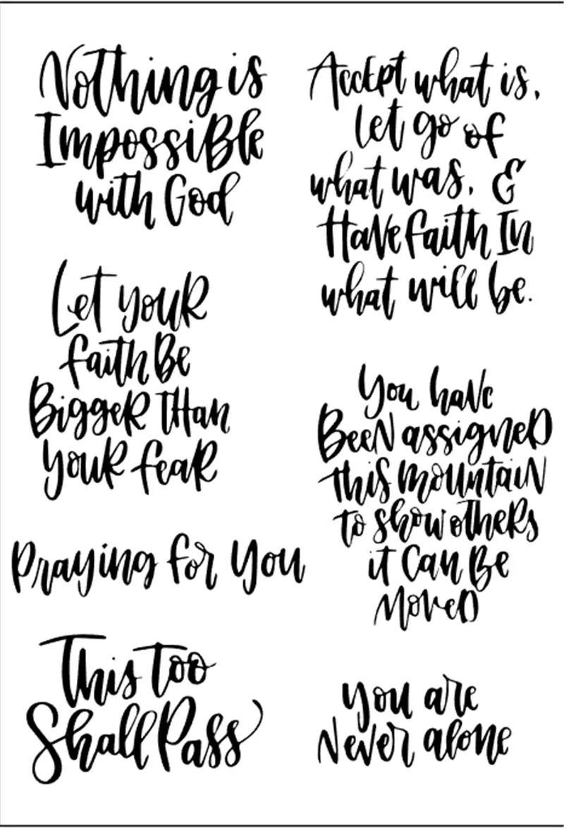 11x16 Новый Прозрачный фотоальбом на английском языке|Вырубные штампы| |