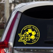 Наклейки для автомобиля Isreal Maccabi Tel AV креативные Декоративные