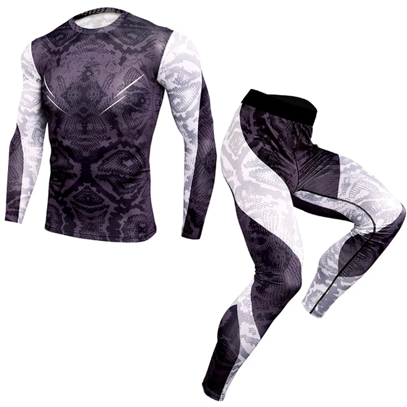 Одежда для тренажерного зала мужской комплект фитнеса спортивная одежда