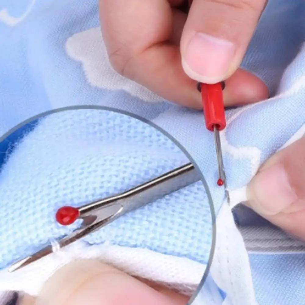 

4pcs Plastic Handle Craft Thread Cutter Seam Ripper Stitch Unpicker Sewing Tool Cross-Stitch Embroidery Sewing Thread Remover