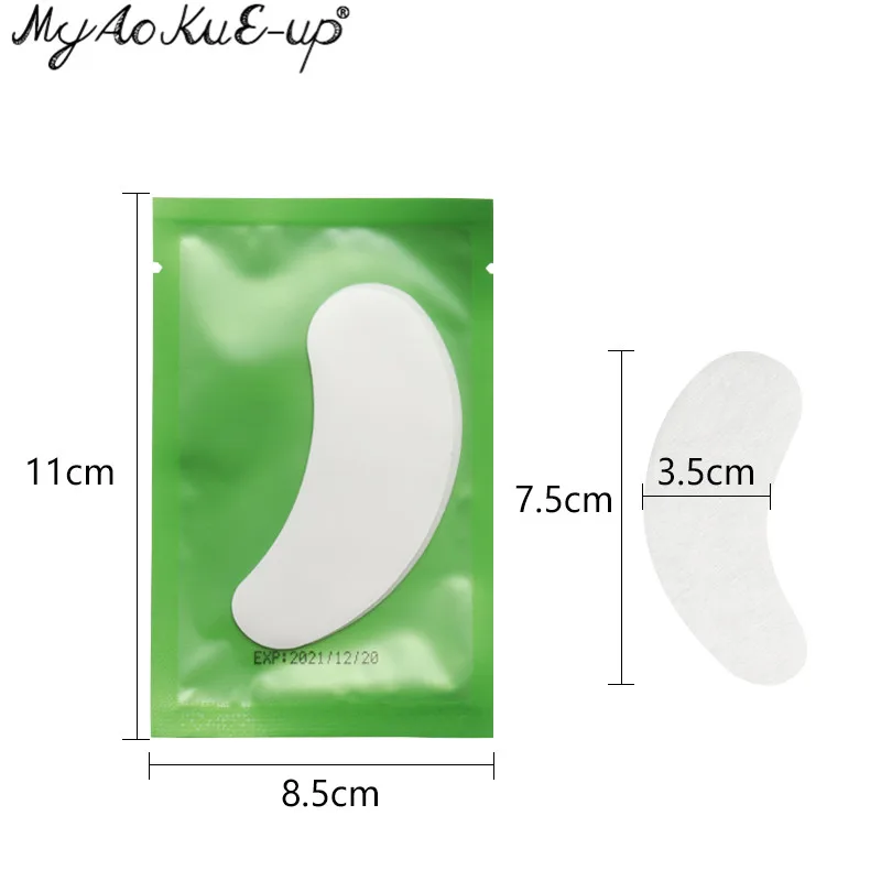

Makeup Tools Under Eyelash Pad Gel Patch 50 Pairs Grafting Eyelashes Patches For Eyelash Extension Paper Sticker Wraps