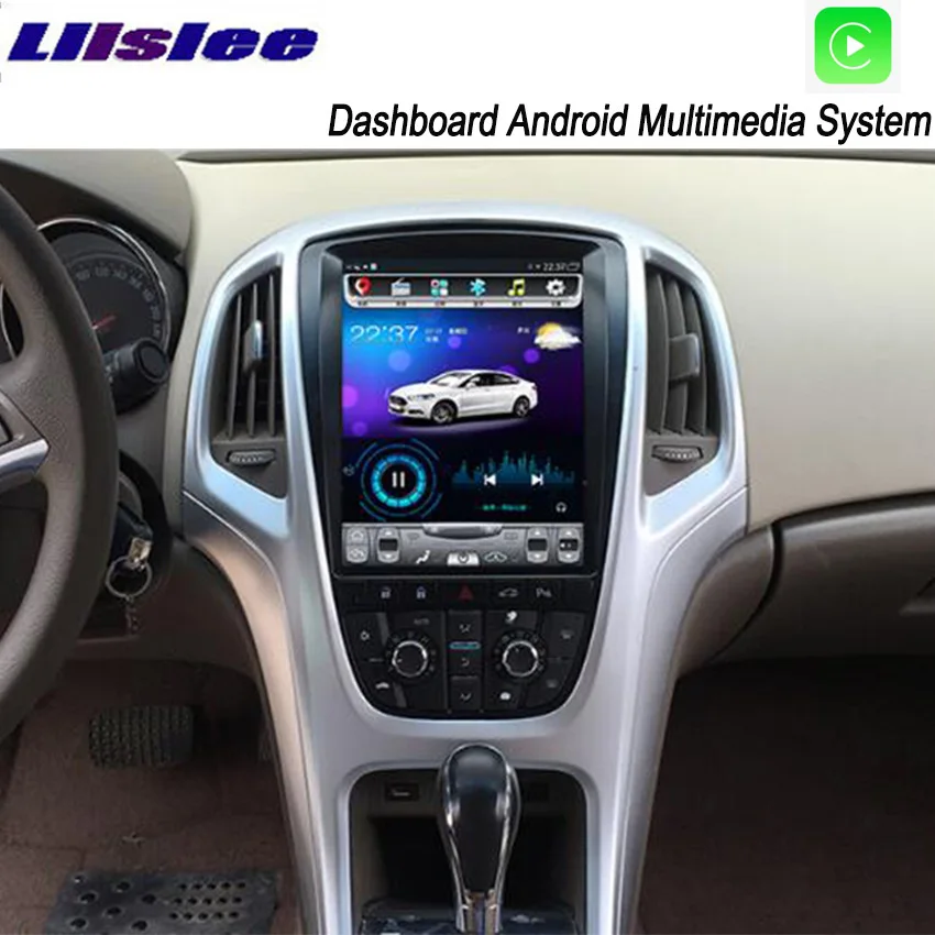 Liislee 2 din Android для Opel Astra J большой экран Автомобильный мультимедийный плеер GPS